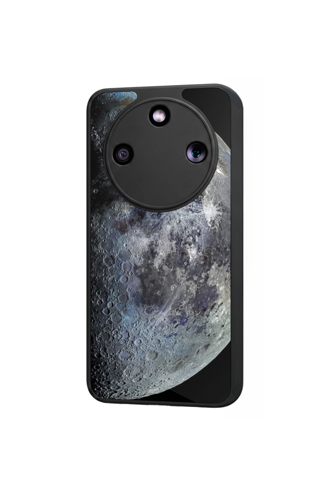 Honor Magic 8 Lite Uyumlu Ay Tasarımlı Glossy Premium Kılıf