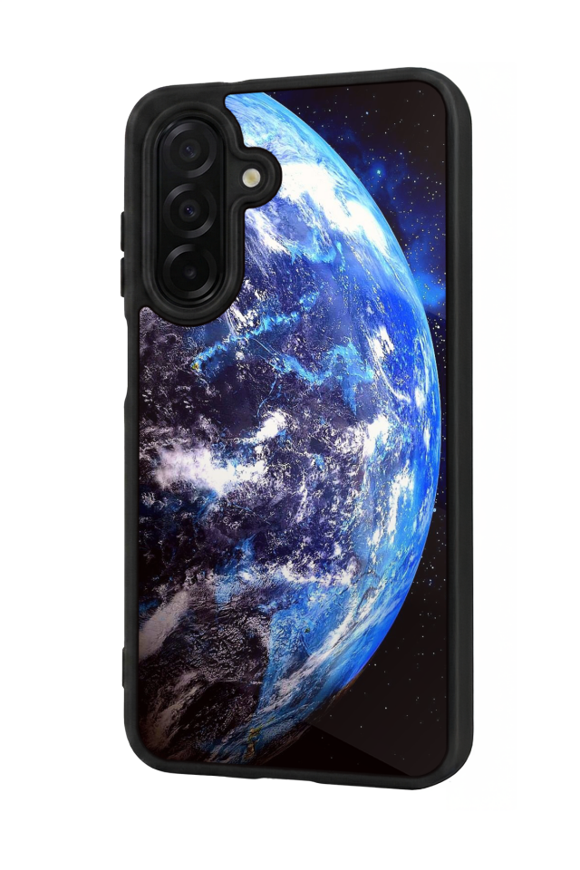 Samsung Galaxy A36 Uyumlu Ay Tasarımlı Glossy Premium Kılıf