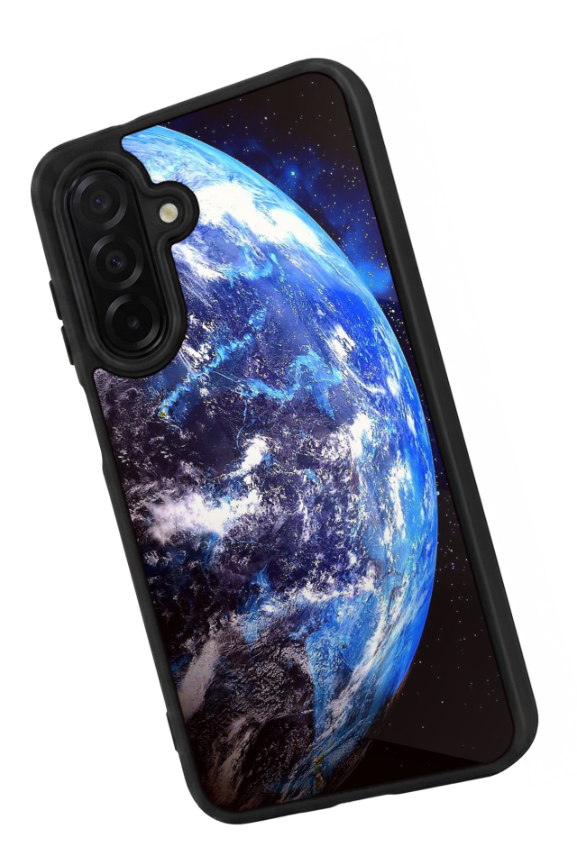 Samsung Galaxy A36 Uyumlu Ay Tasarımlı Glossy Premium Kılıf