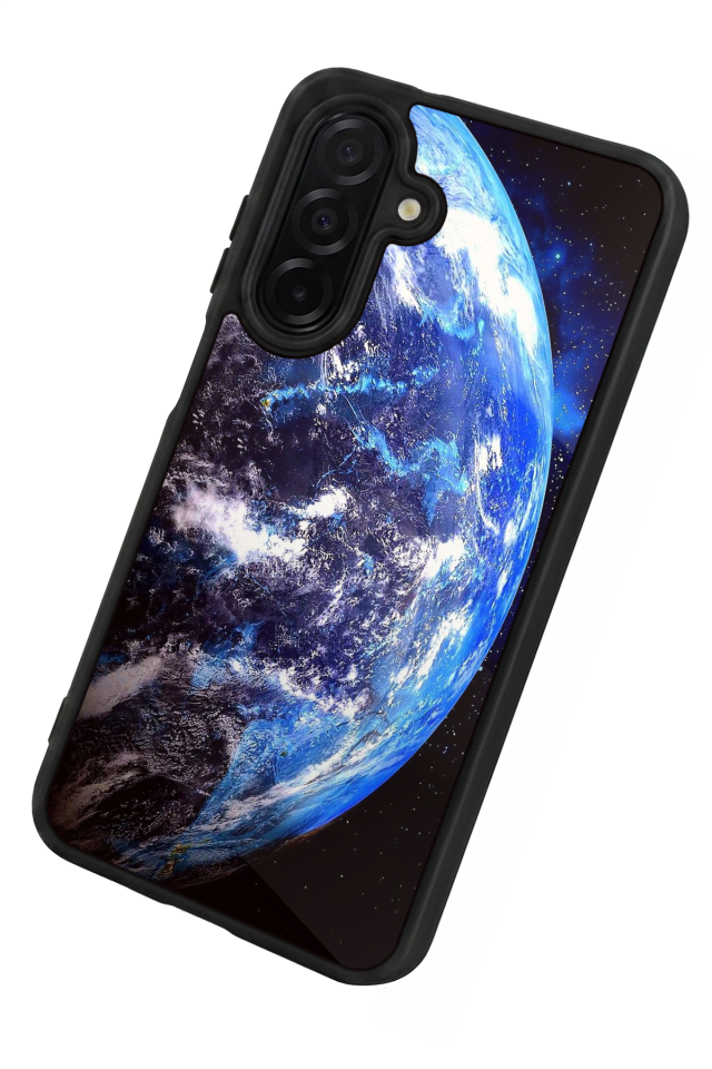 Samsung Galaxy A36 Uyumlu Ay Tasarımlı Glossy Premium Kılıf