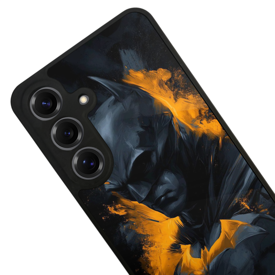 Samsung Galaxy S25 Uyumlu Batman Tasarımlı Glossy Premium Kılıf