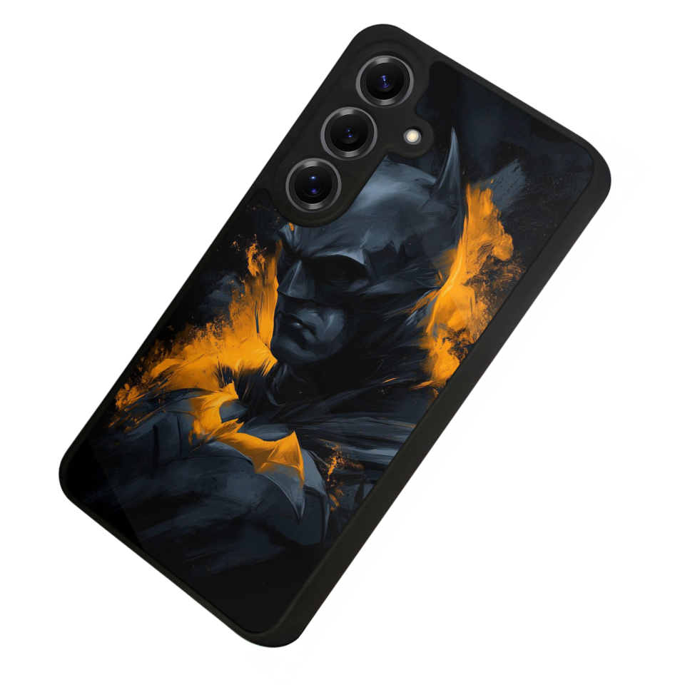 Samsung Galaxy S25 Uyumlu Batman Tasarımlı Glossy Premium Kılıf