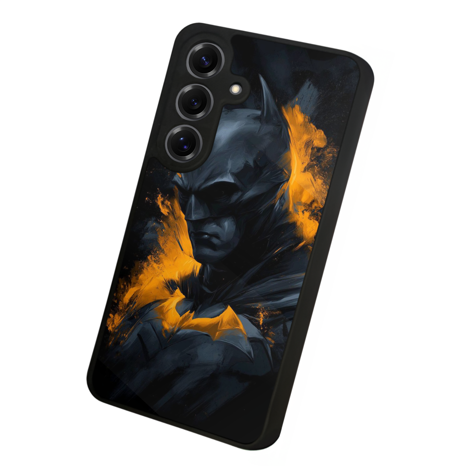 Samsung Galaxy S25 Uyumlu Batman Tasarımlı Glossy Premium Kılıf