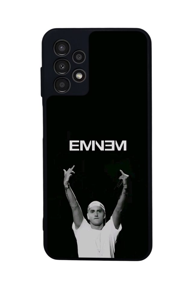 Samsung Galaxy A23 Uyumlu Eminem Tasarımlı Glossy Premium Kılıf