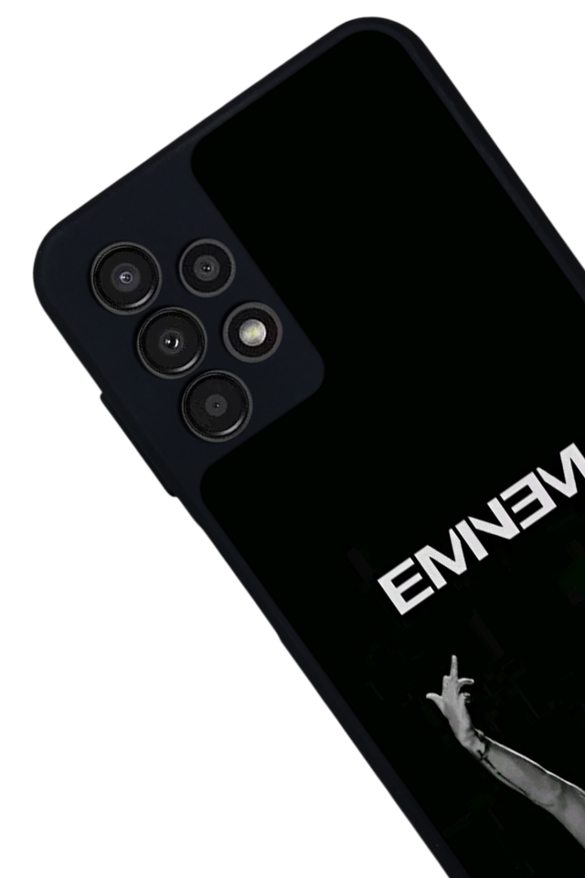 Samsung Galaxy A23 Uyumlu Eminem Tasarımlı Glossy Premium Kılıf