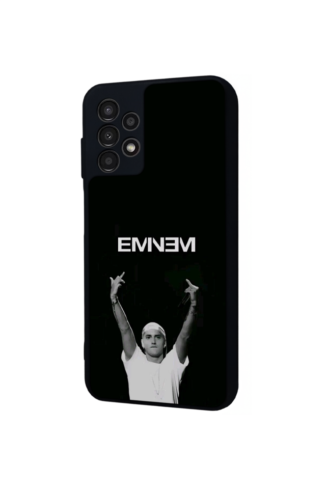 Samsung Galaxy A23 Uyumlu Eminem Tasarımlı Glossy Premium Kılıf
