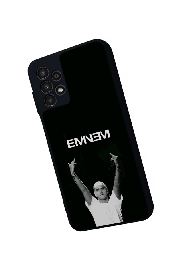 Samsung Galaxy A23 Uyumlu Eminem Tasarımlı Glossy Premium Kılıf