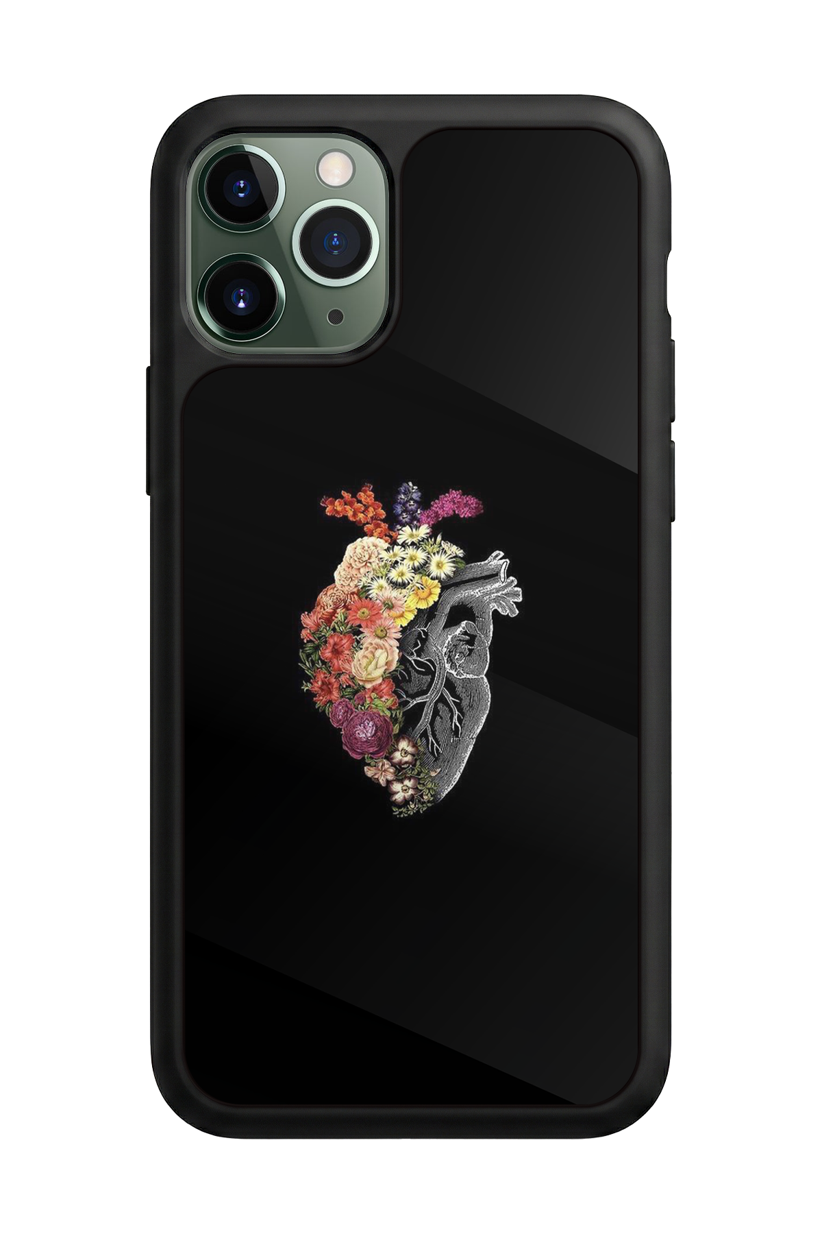 iPhone 11 Pro Uyumlu Kalp Love Tasarımlı Glossy Premium Kılıf