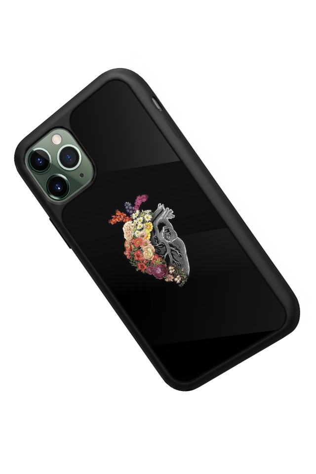 iPhone 11 Pro Uyumlu Kalp Love Tasarımlı Glossy Premium Kılıf