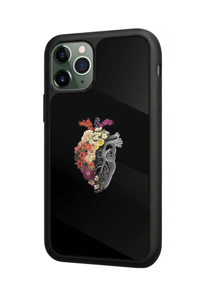 iPhone 11 Pro Uyumlu Kalp Love Tasarımlı Glossy Premium Kılıf