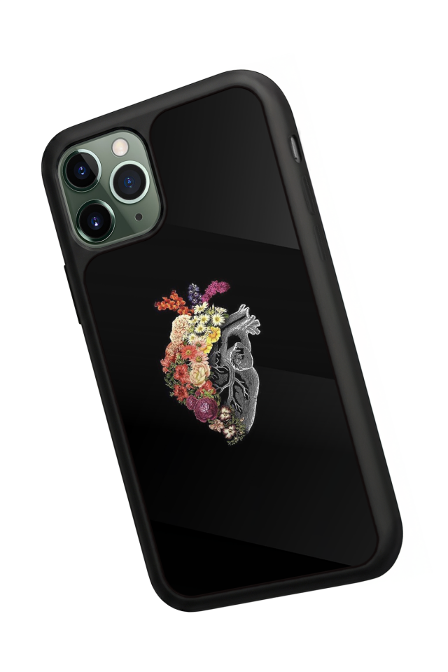 iPhone 11 Pro Uyumlu Kalp Love Tasarımlı Glossy Premium Kılıf