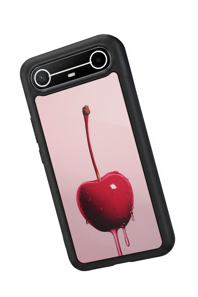 Tecno Spark Slim 5G Uyumlu Kiraz Tasarımlı Glossy Premium Kılıf