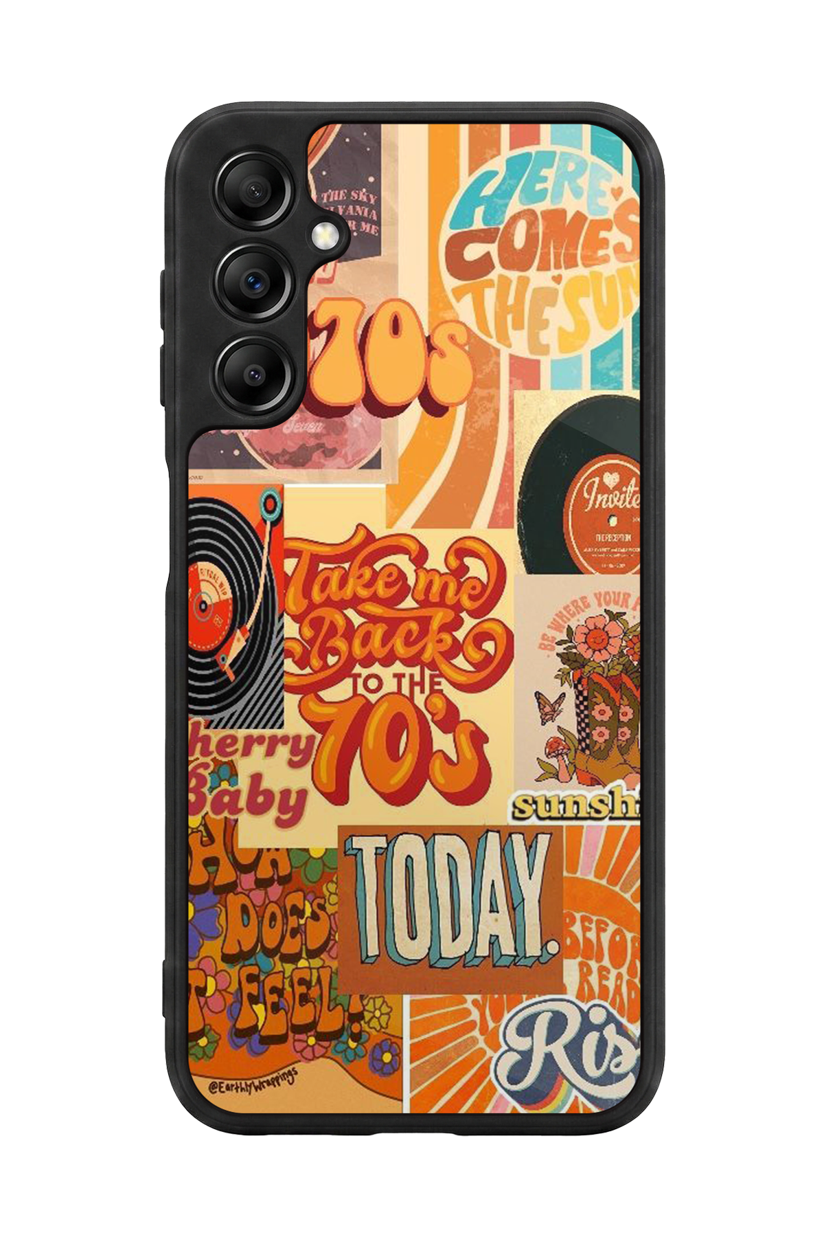 Samsung Galaxy A14 Uyumlu Poster Tasarımlı Glossy Premium Kılıf