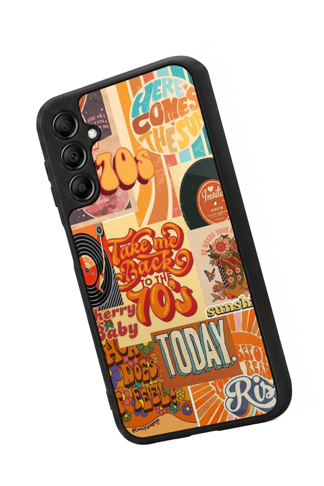 Samsung Galaxy A14 Uyumlu Poster Tasarımlı Glossy Premium Kılıf