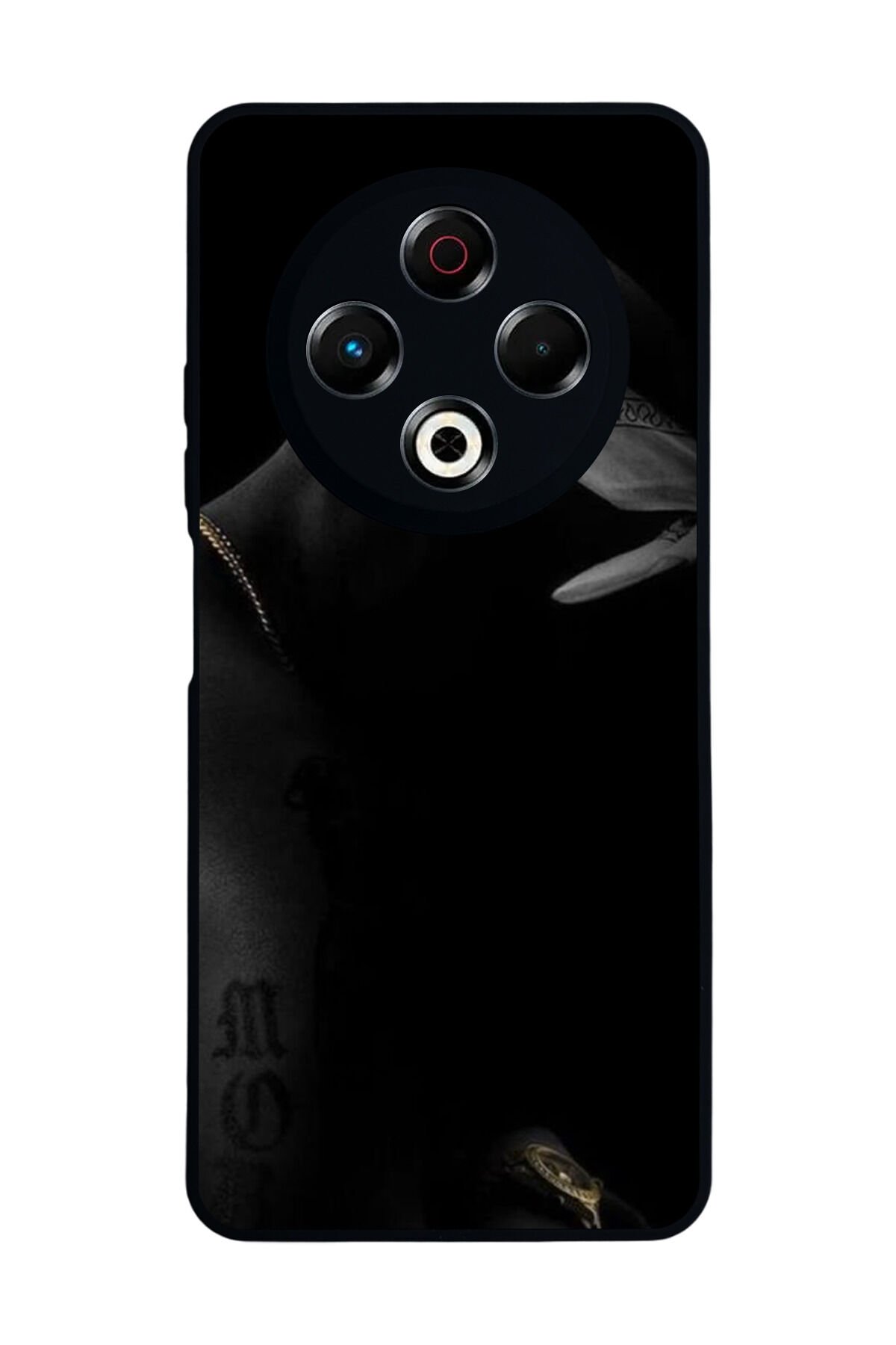 Tecno Spark 30 Uyumlu Tupac Tasarımlı Glossy Premium Kılıf
