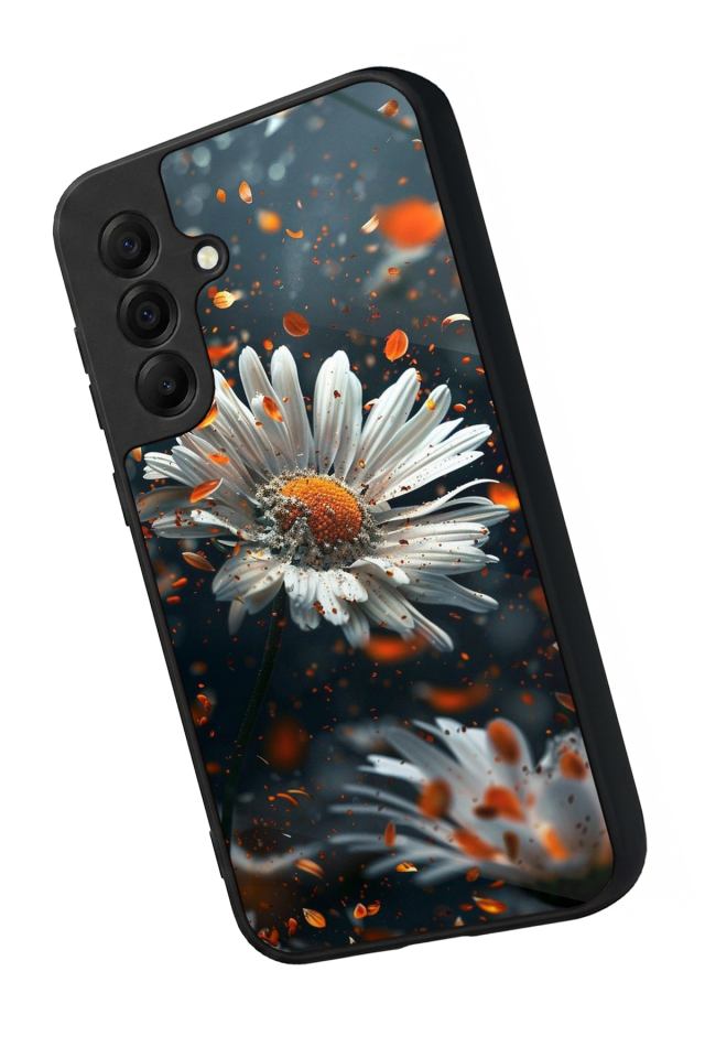 Samsung Galaxy A17 Uyumlu Cicek Tasarımlı Glossy Premium Kılıf