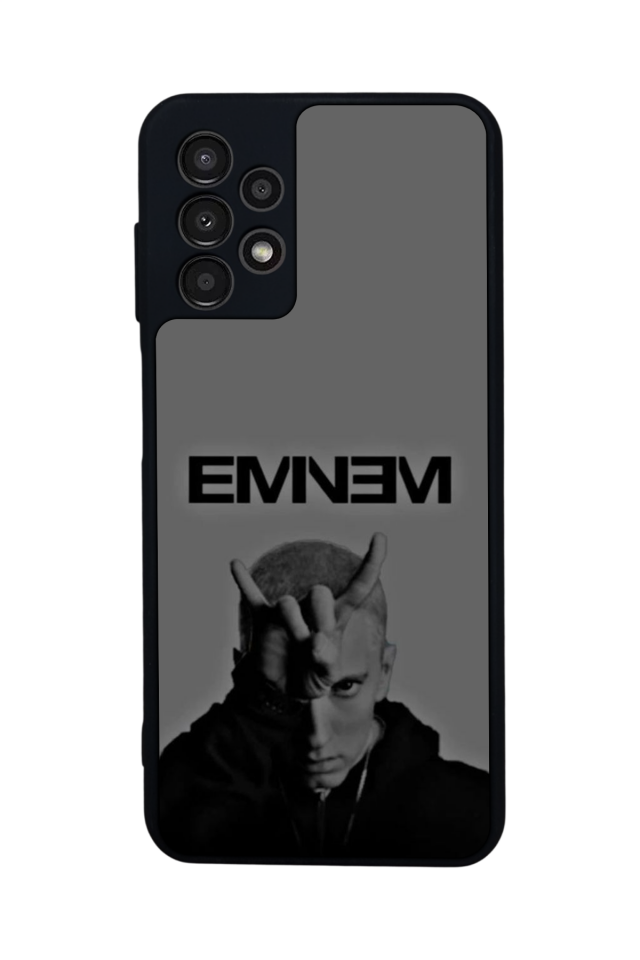 Samsung Galaxy A23 Uyumlu Eminem Tasarımlı Glossy Premium Kılıf