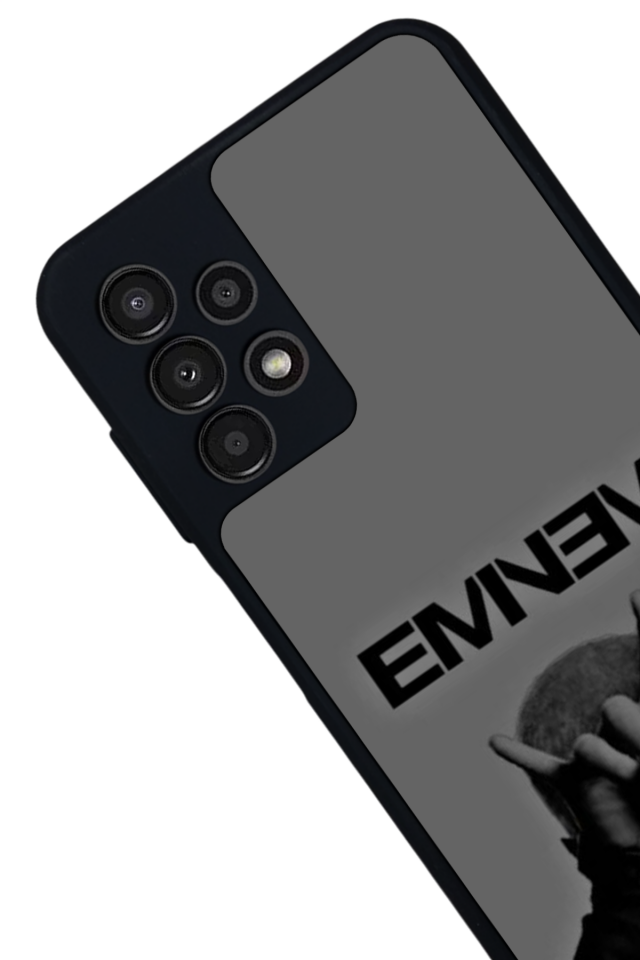 Samsung Galaxy A23 Uyumlu Eminem Tasarımlı Glossy Premium Kılıf