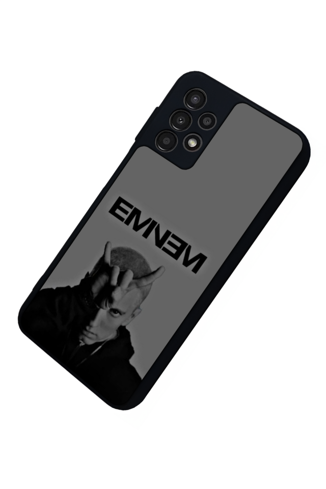 Samsung Galaxy A23 Uyumlu Eminem Tasarımlı Glossy Premium Kılıf