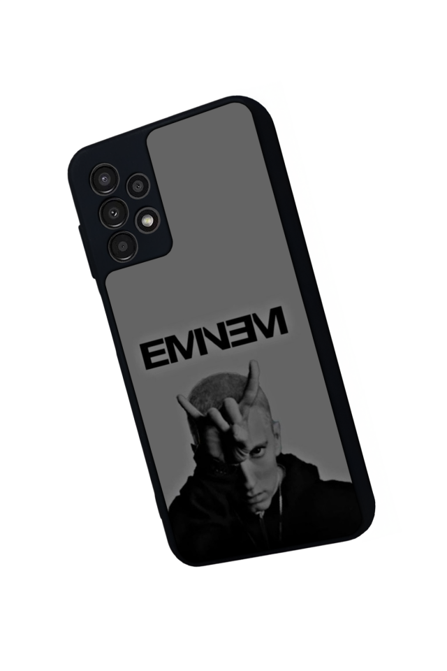 Samsung Galaxy A23 Uyumlu Eminem Tasarımlı Glossy Premium Kılıf