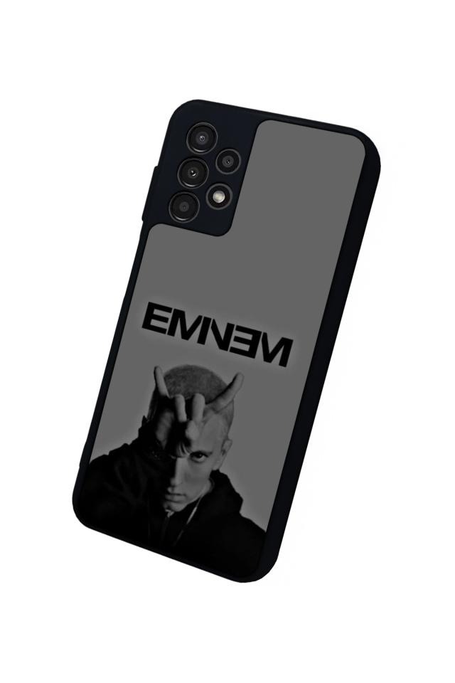 Samsung Galaxy A23 Uyumlu Eminem Tasarımlı Glossy Premium Kılıf
