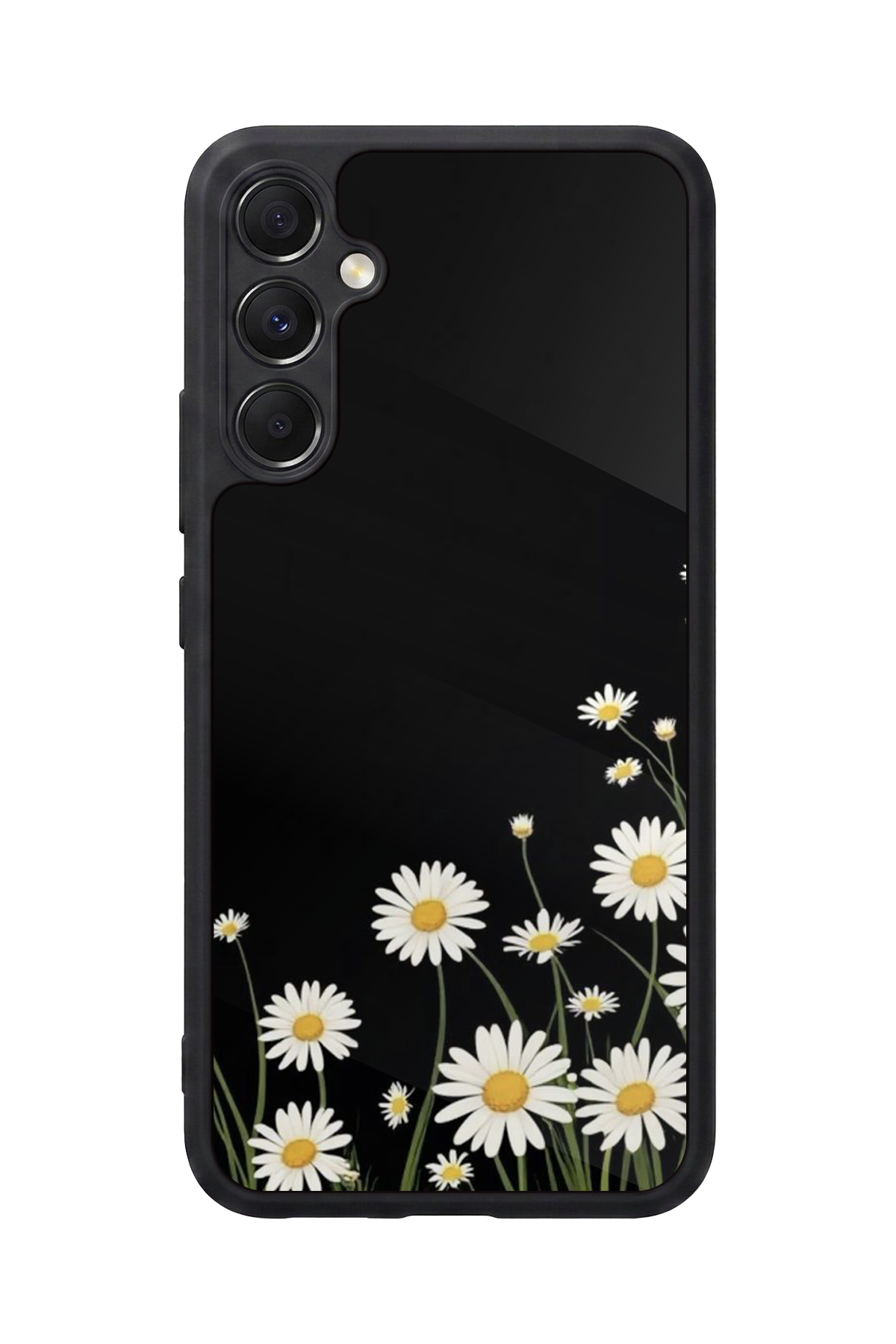 Samsung Galaxy M34 Uyumlu Floral Tasarımlı Glossy Premium Kılıf