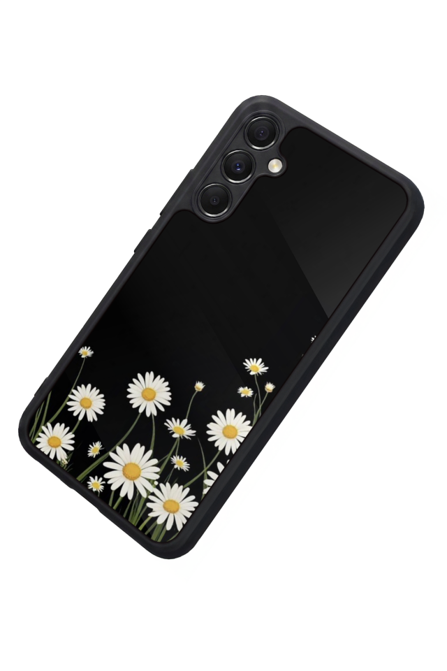Samsung Galaxy M34 Uyumlu Floral Tasarımlı Glossy Premium Kılıf