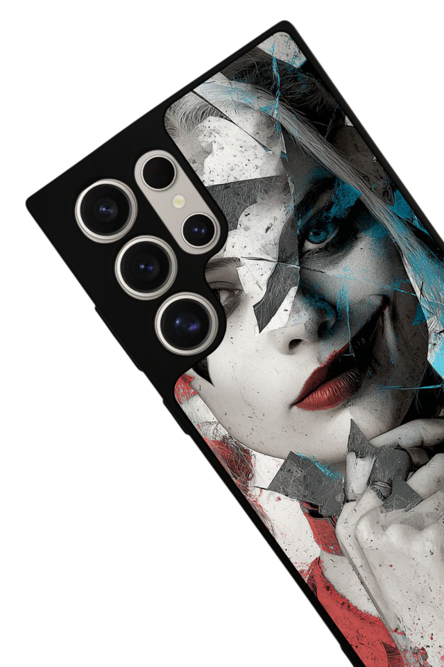 Samsung Galaxy S24 Ultra Uyumlu HarleyQueen Tasarımlı Glossy Premium Kılıf