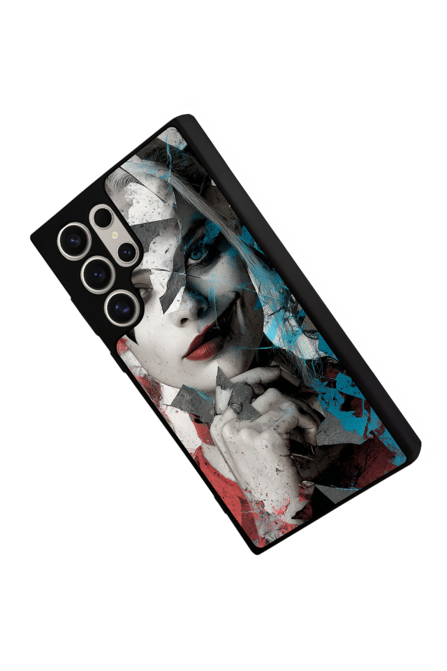 Samsung Galaxy S24 Ultra Uyumlu HarleyQueen Tasarımlı Glossy Premium Kılıf