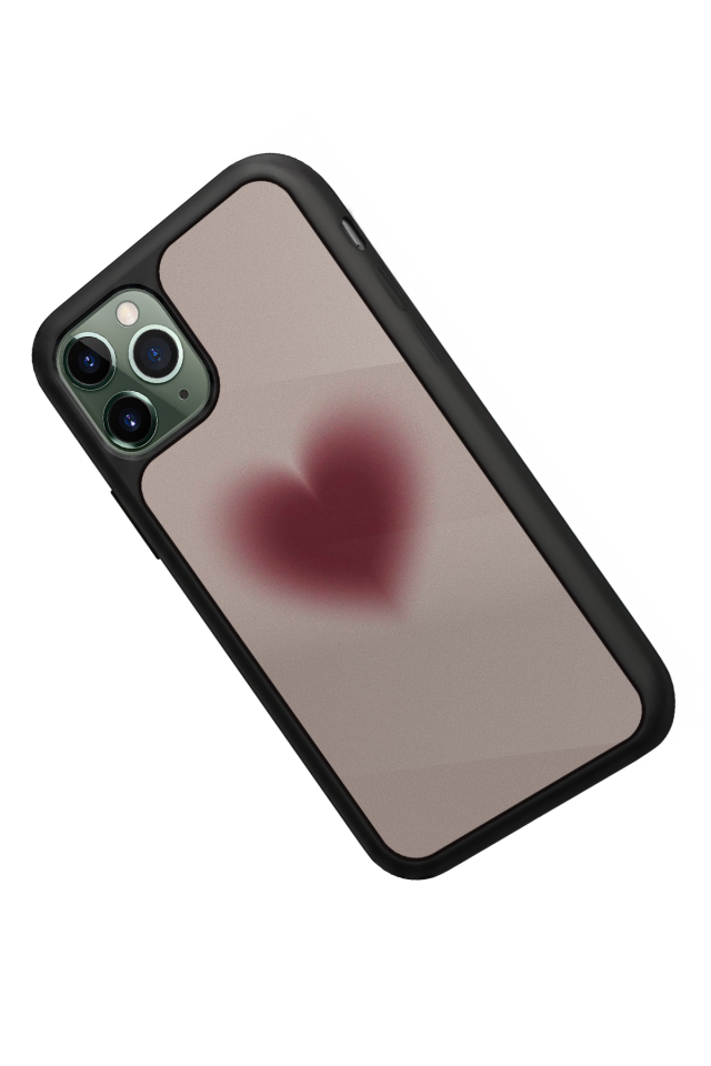 iPhone 11 Pro Uyumlu Kalp Love Tasarımlı Glossy Premium Kılıf