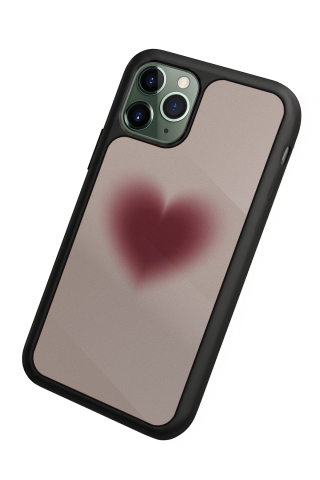 iPhone 11 Pro Uyumlu Kalp Love Tasarımlı Glossy Premium Kılıf