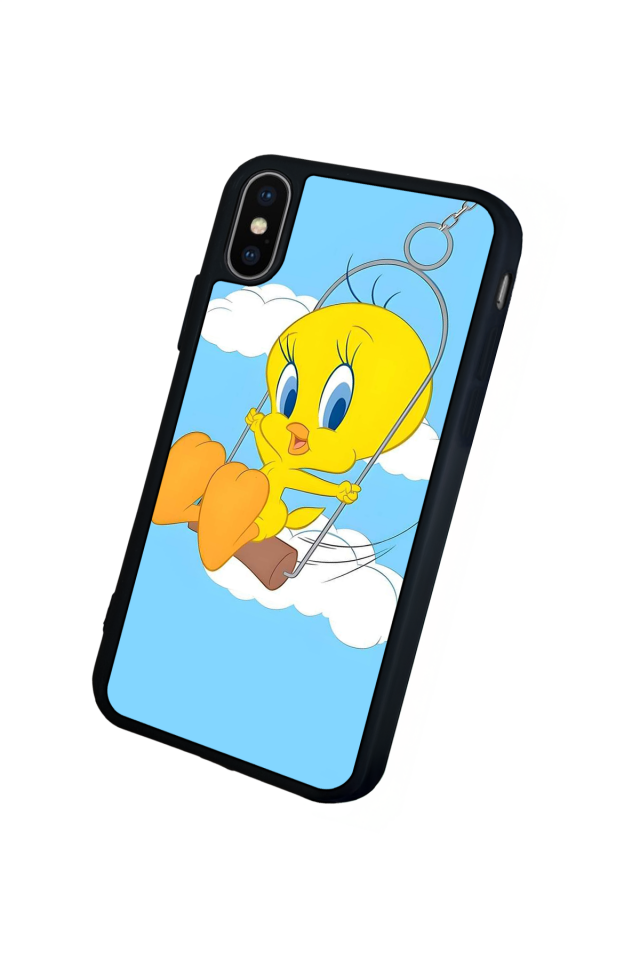 iPhone XS Max Uyumlu Tweety Tasarımlı Glossy Premium Kılıf