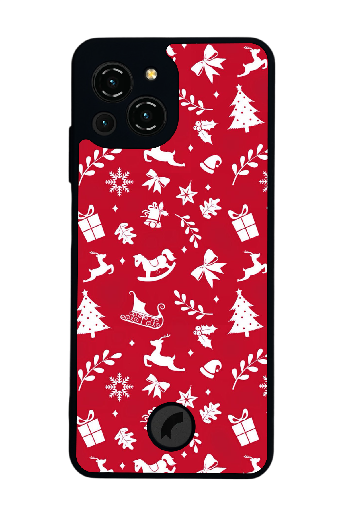 Reeder S23 Pro Max Uyumlu Yilbasi Christmas Tasarımlı Glossy Premium Kılıf