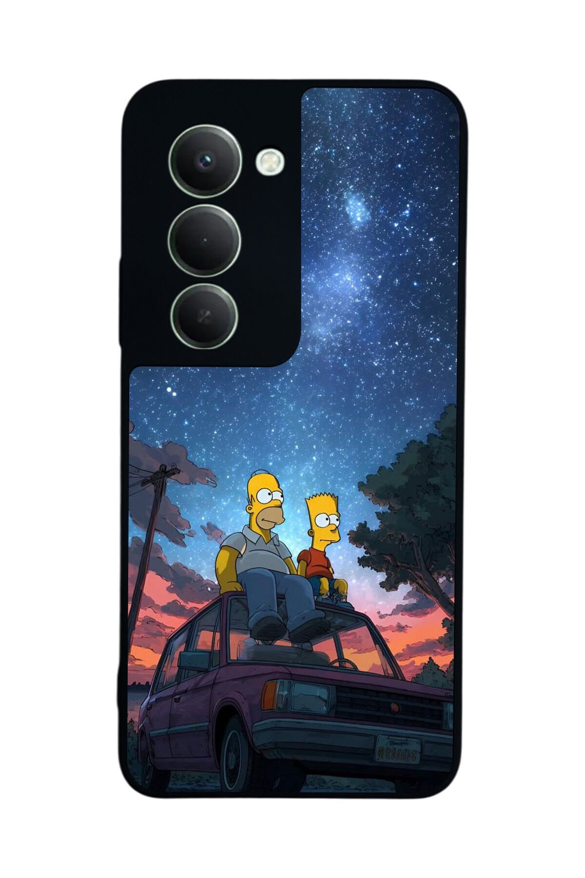 Xiaomi Redmi 15 5G Uyumlu The Simpsons Tasarımlı Glossy Premium Kılıf