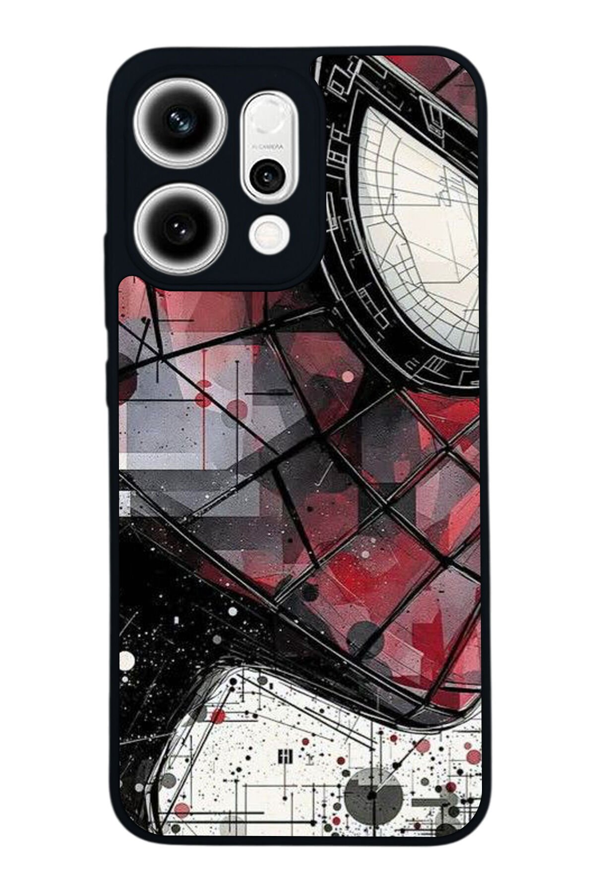 Oppo Reno 14 Uyumlu Spider Man ( Örümcek Adam ) Tasarımlı Glossy Premium Kılıf