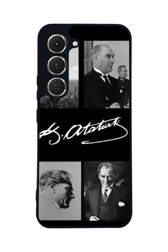 Tecno Spark 40 Pro Uyumlu Mustafa Kemal Ataturk Tasarımlı Glossy Premium Kılıf