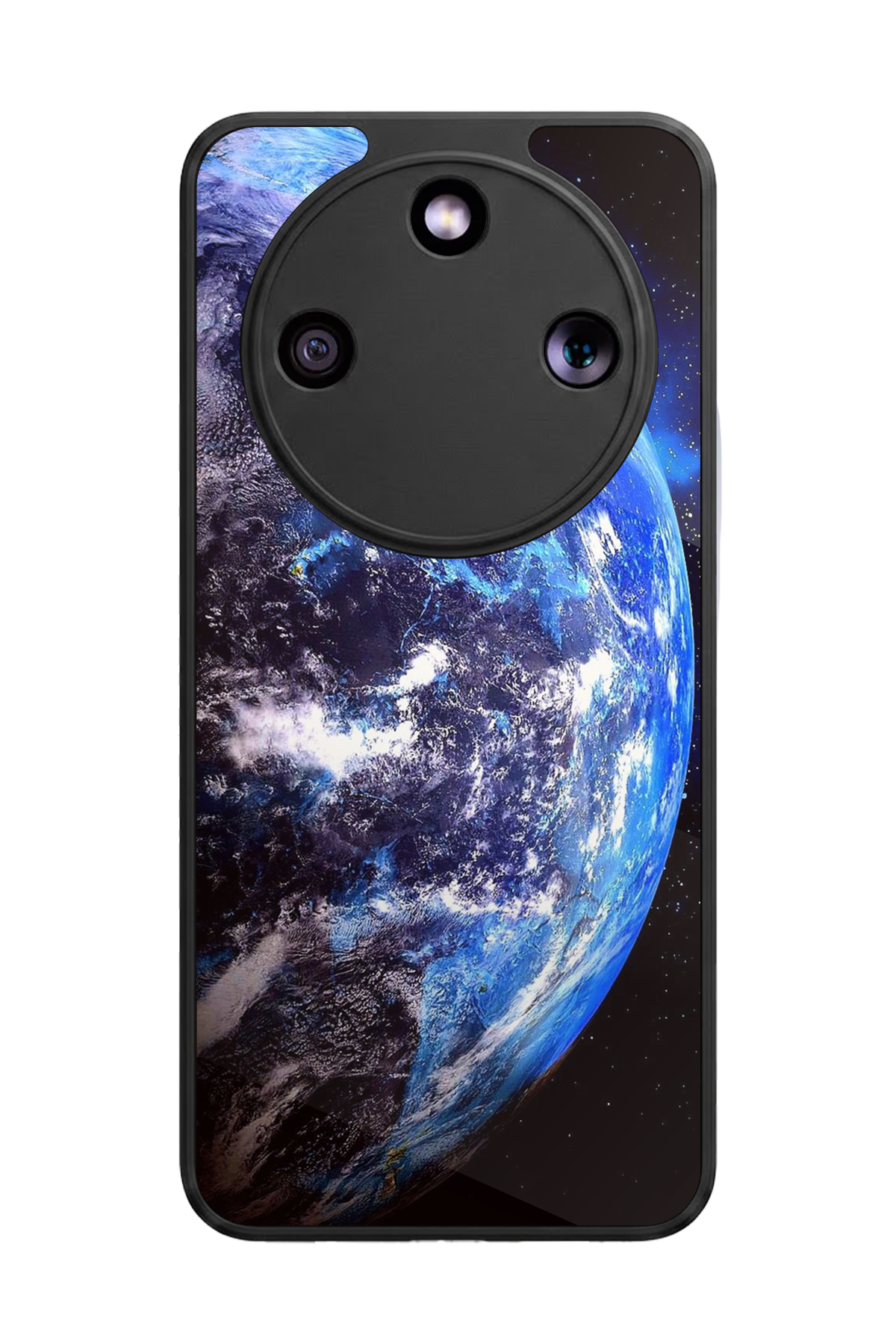 Honor Magic 8 Lite Uyumlu Ay Tasarımlı Glossy Premium Kılıf