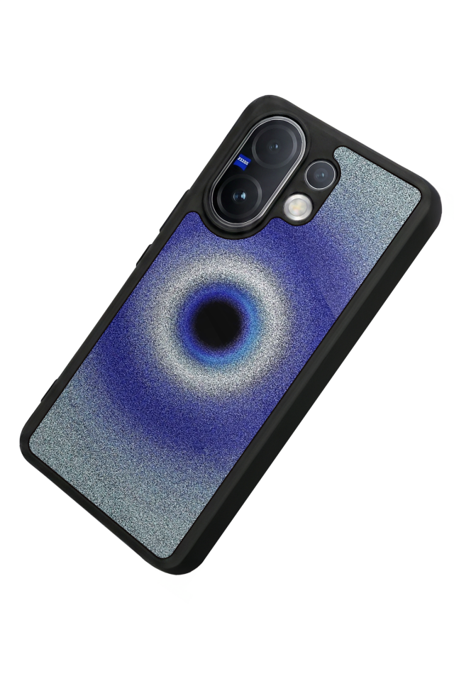 Vivo V60 Uyumlu Nazar Tasarımlı Glossy Premium Kılıf