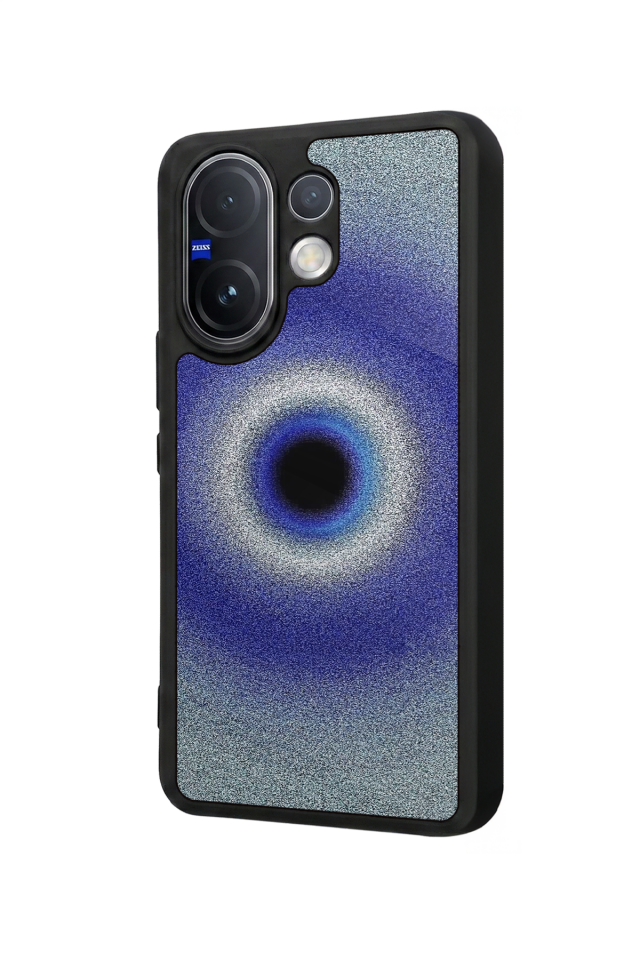 Vivo V60 Uyumlu Nazar Tasarımlı Glossy Premium Kılıf