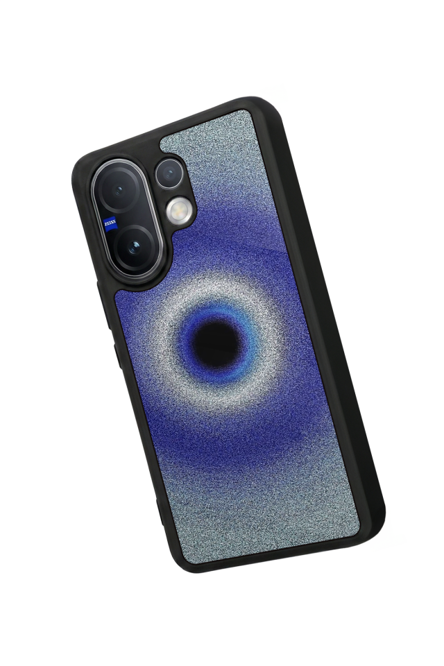 Vivo V60 Uyumlu Nazar Tasarımlı Glossy Premium Kılıf