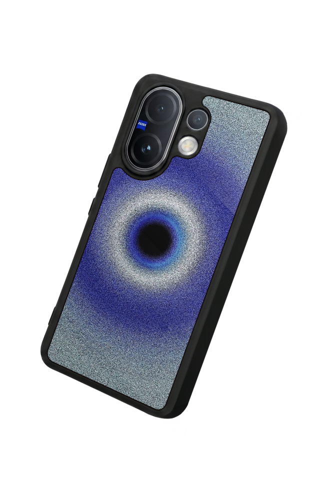 Vivo V60 Uyumlu Nazar Tasarımlı Glossy Premium Kılıf
