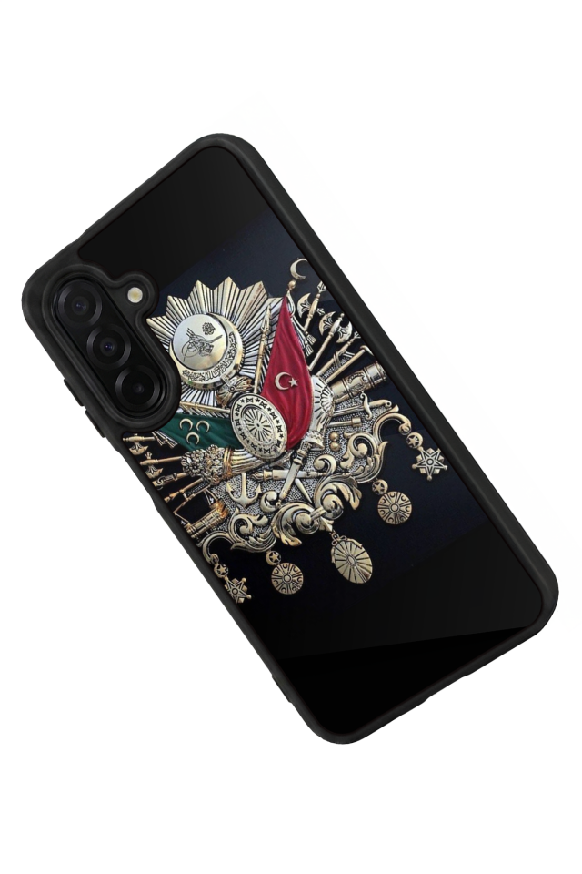 Samsung Galaxy A36 Uyumlu Osmanli Tugrasi Tasarımlı Glossy Premium Kılıf