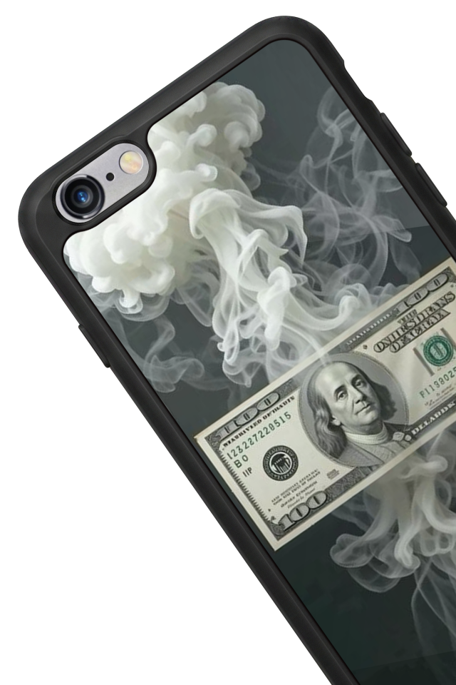 iPhone 6s Plus Uyumlu Para Tasarımlı Glossy Premium Kılıf