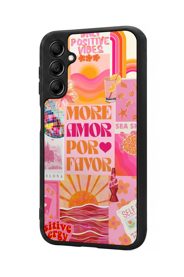 Samsung Galaxy A14 Uyumlu Poster Tasarımlı Glossy Premium Kılıf