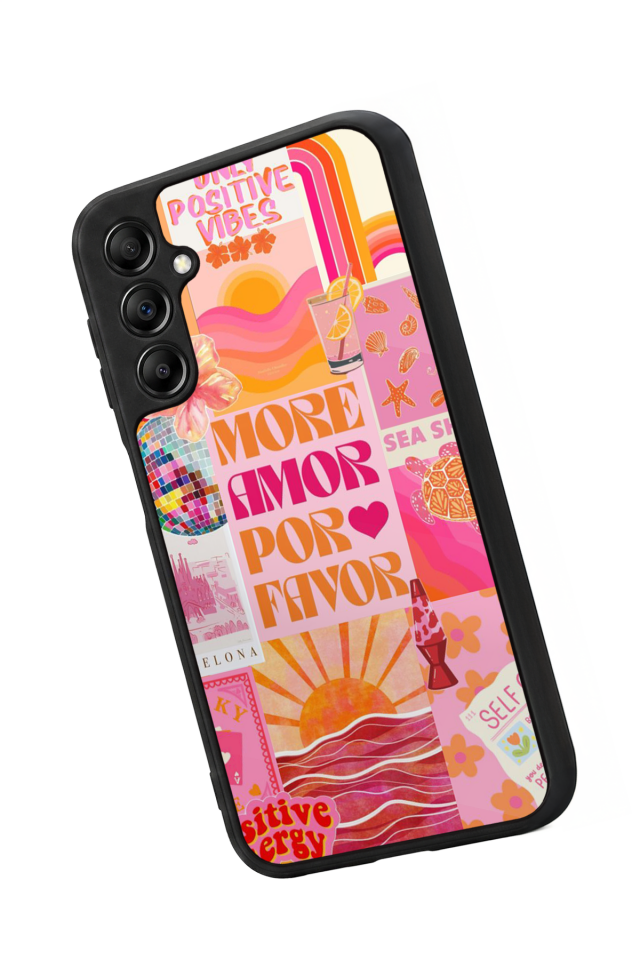Samsung Galaxy A14 Uyumlu Poster Tasarımlı Glossy Premium Kılıf