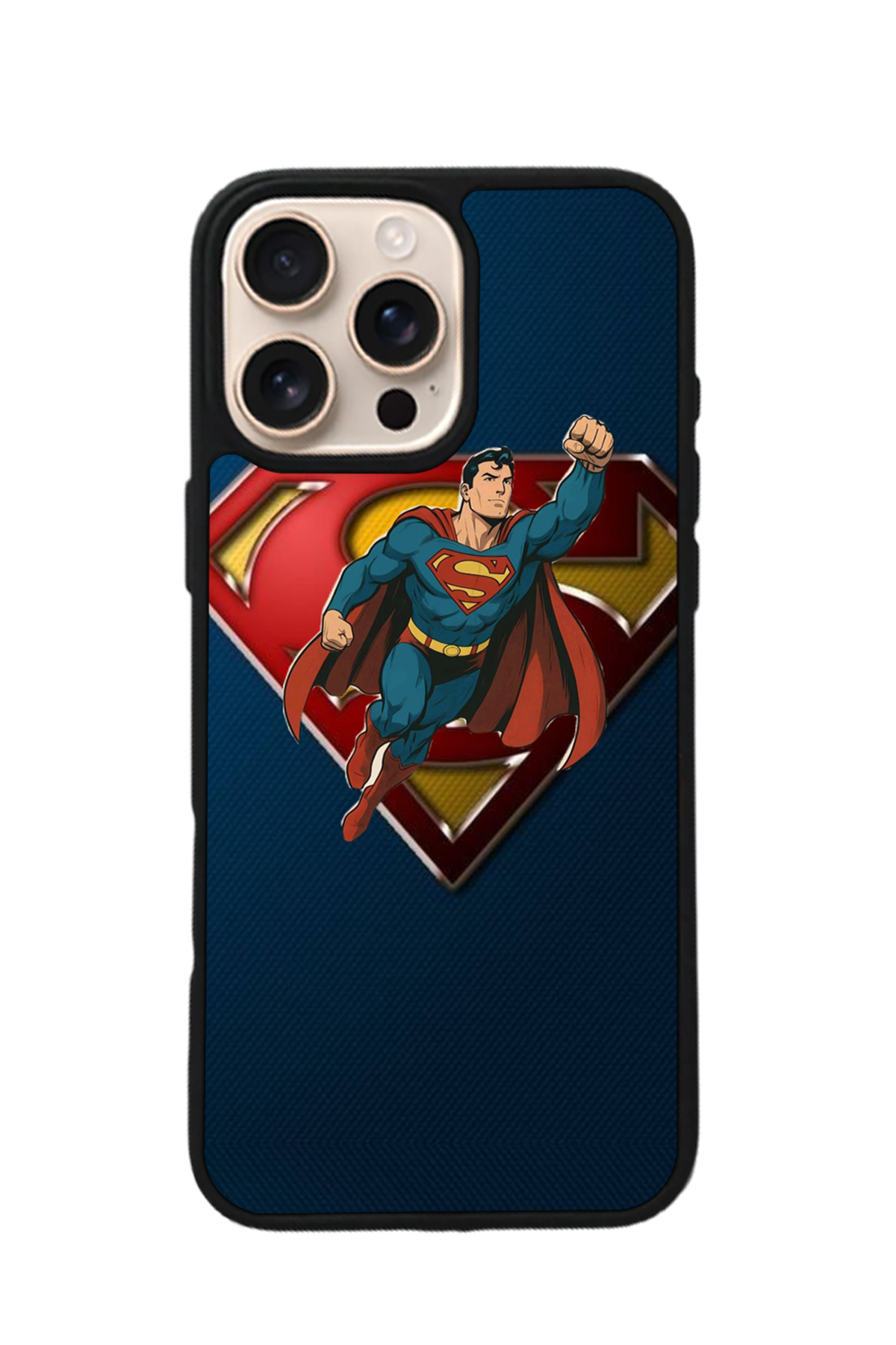 iPhone 15 Pro Max Uyumlu Superman Tasarımlı Glossy Premium Kılıf
