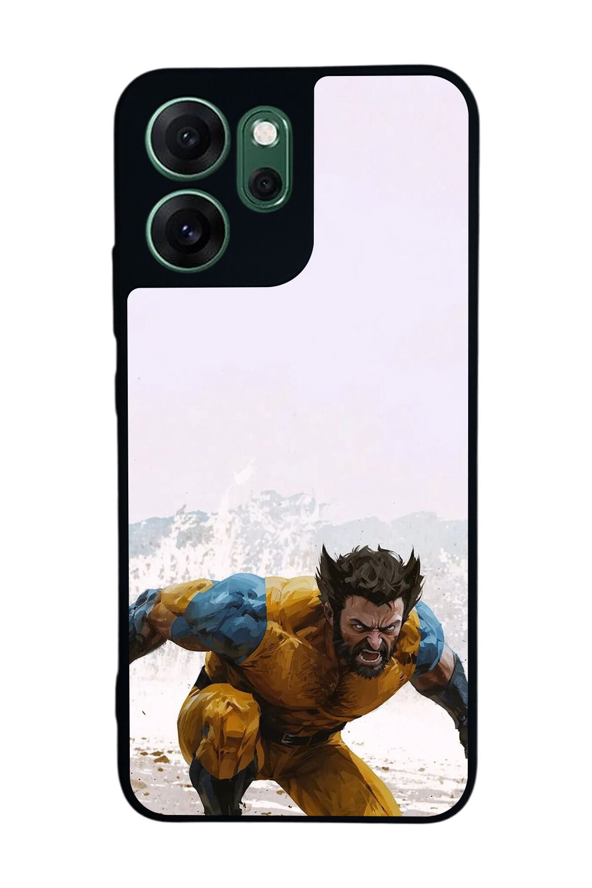 Oppo Reno 14F Uyumlu Wolverine Tasarımlı Glossy Premium Kılıf