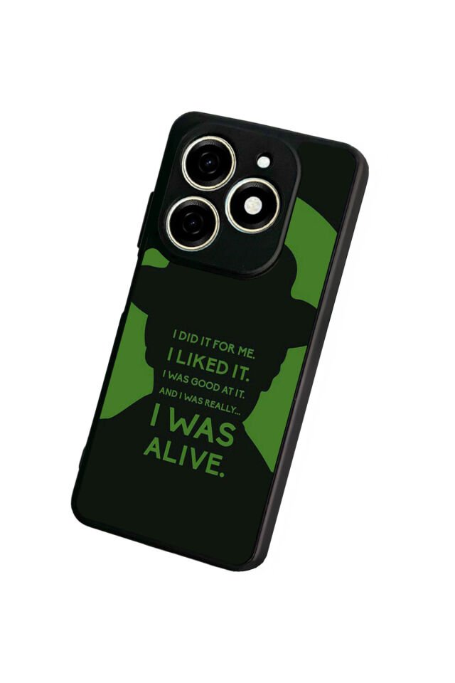 Tecno Spark 20/20C Uyumlu BreakingBad Tasarımlı Glossy Premium Kılıf