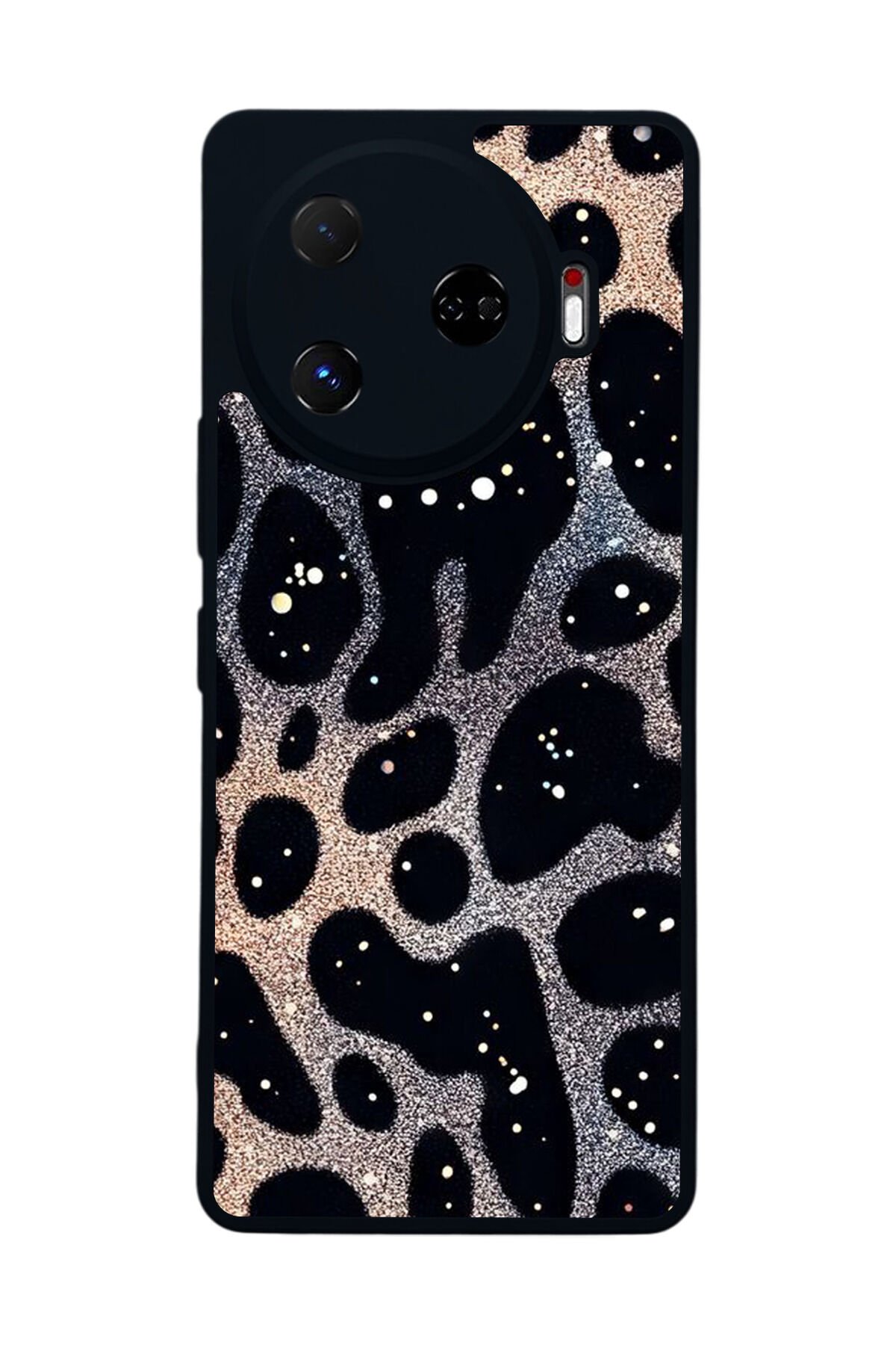 Tecno Camon 30 Pro Uyumlu Hologram Leopar Tasarımlı Glossy Premium Kılıf