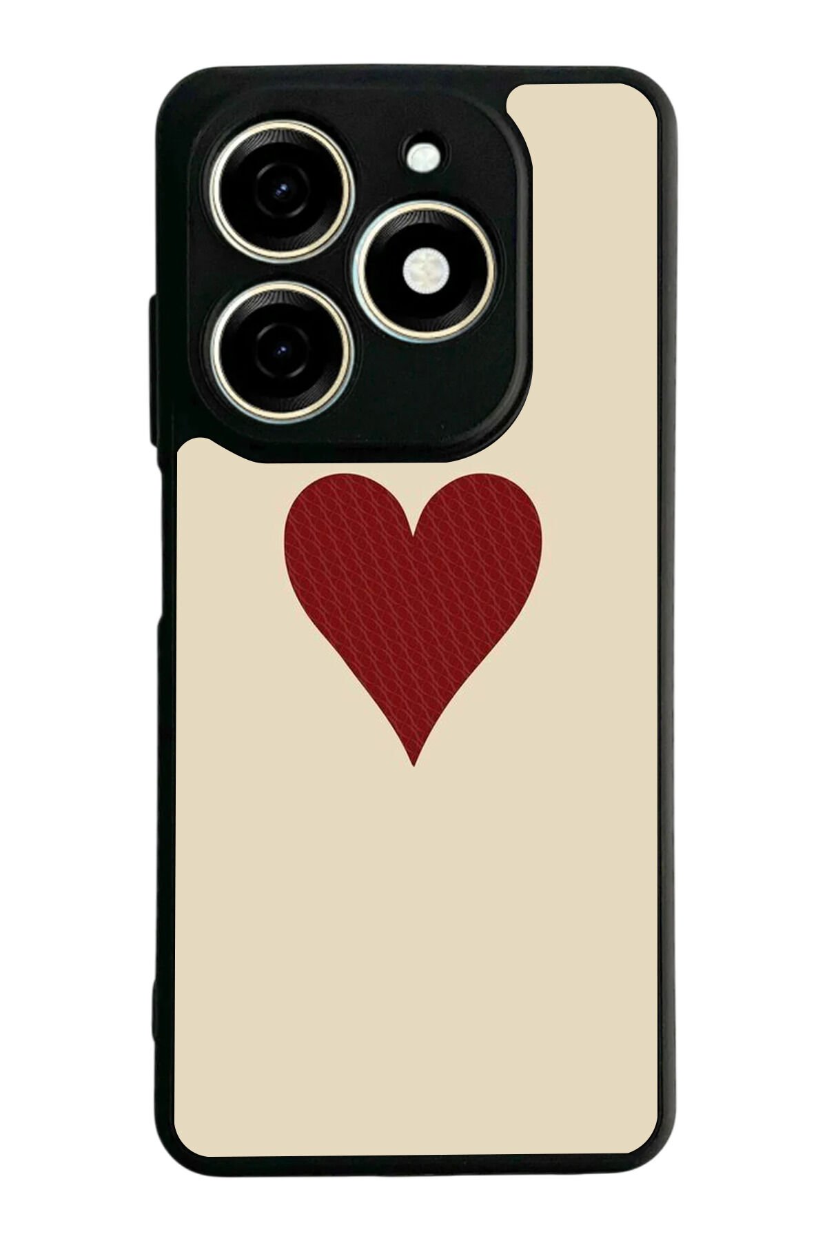 Infınıx Smart 8 Pro Uyumlu Kart Tasarımlı Glossy Premium Kılıf